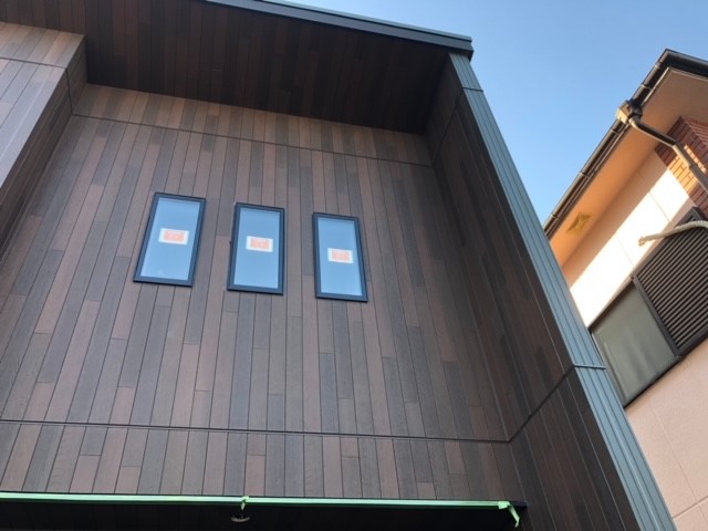 貝塚市　外壁工事完了