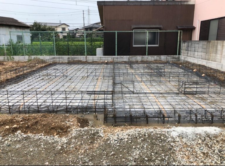貝塚市　配筋工事